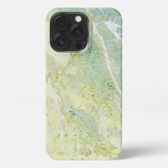 Green Gradient Marble iPhone Case (Back)