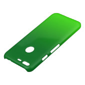 Green Gradient Ombre Vivid Modern Simple Uncommon Google Pixel Case (Top)
