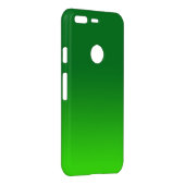 Green Gradient Ombre Vivid Modern Simple Uncommon Google Pixel Case (Back/Right)