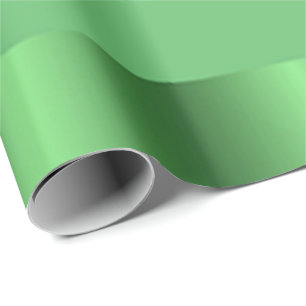 Green gradient stripes wrapping paper