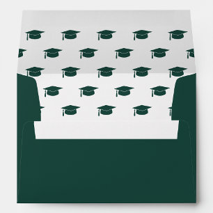 Green Graduation Envelope