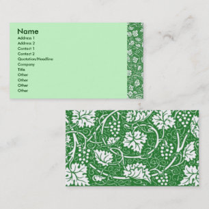 Green Grape Leave Profile Card