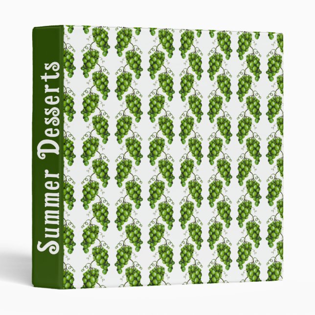 Green Grapes Binder (Front/Spine)