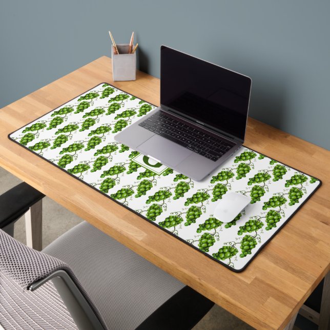 Green Grapes Desk Mat (Office 2)