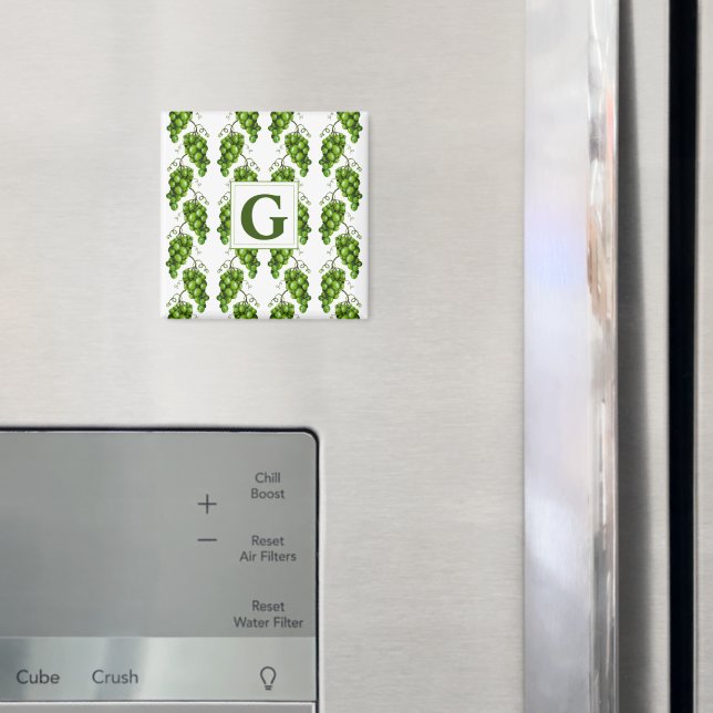 Green Grapes Magnet (In Situ (Fridge))
