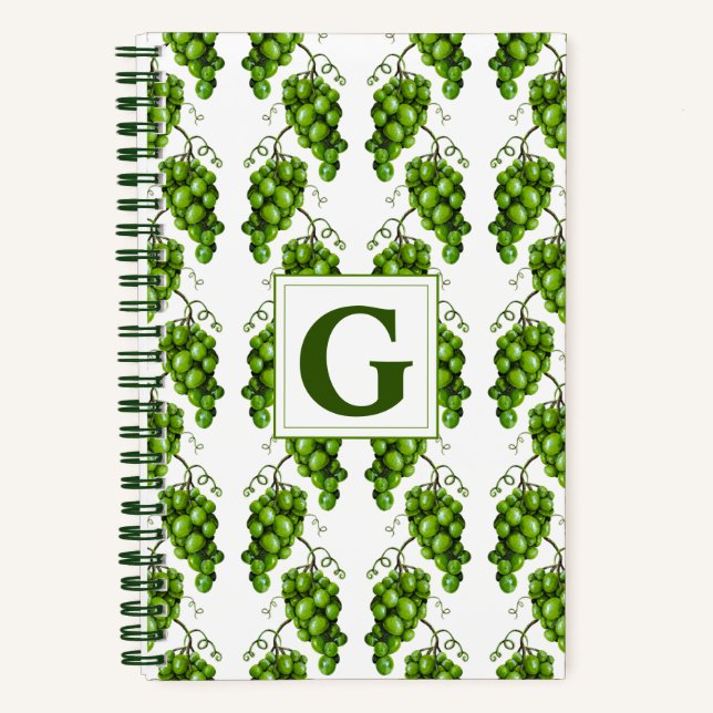 Green Grapes Notebook (Front)