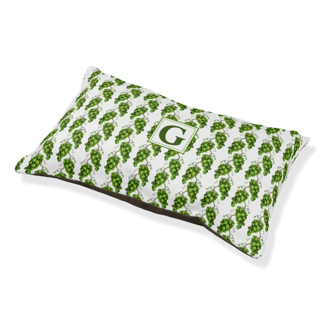 Green Grapes Pet Beds (Angled)