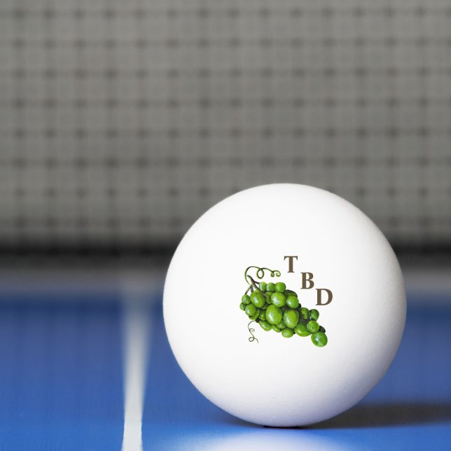 Green Grapes Ping Pong Ball (Net)