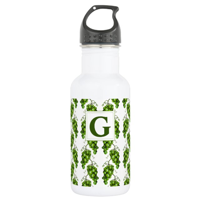 Green Grapes Water Bottles (Front)