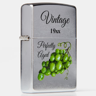Green Grapes Zippo Lighter