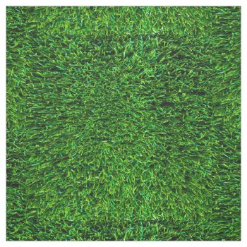 Green Grass Background Fabric by bestcustomizables at Zazzle