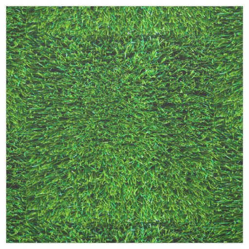 Green Grass Background Fabric