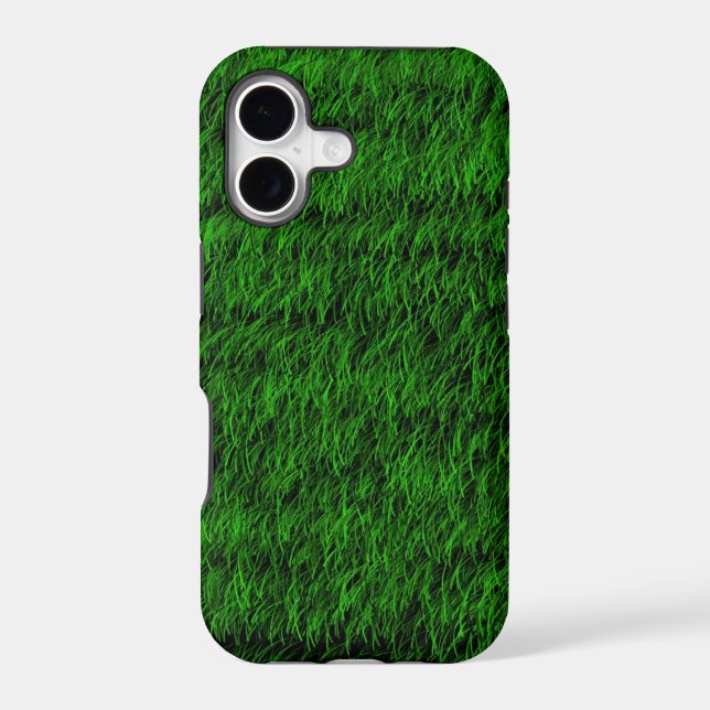 green grass background iphone case (Back)