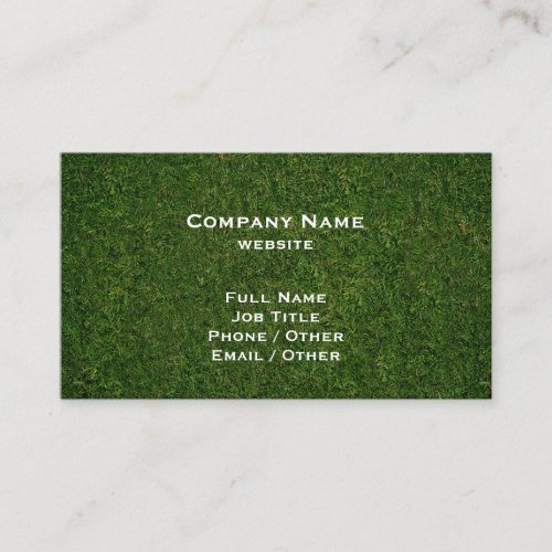 Green Grass Business Card