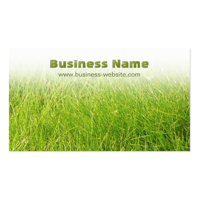 Green Grass Business Card