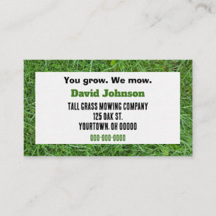 Green Grass Business Card