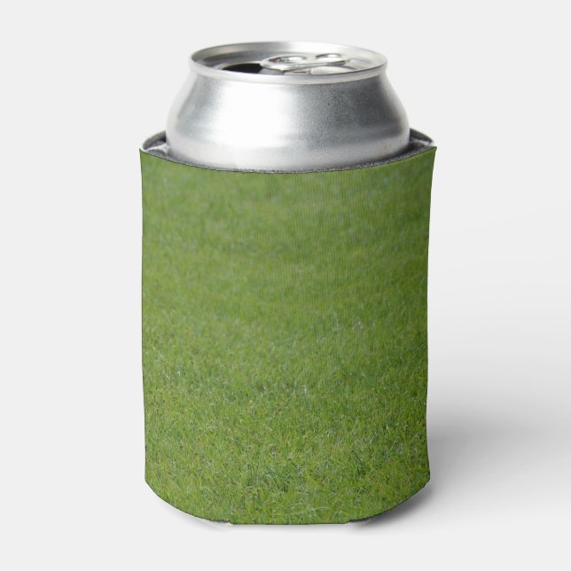 Green grass can cooler (Can Front)
