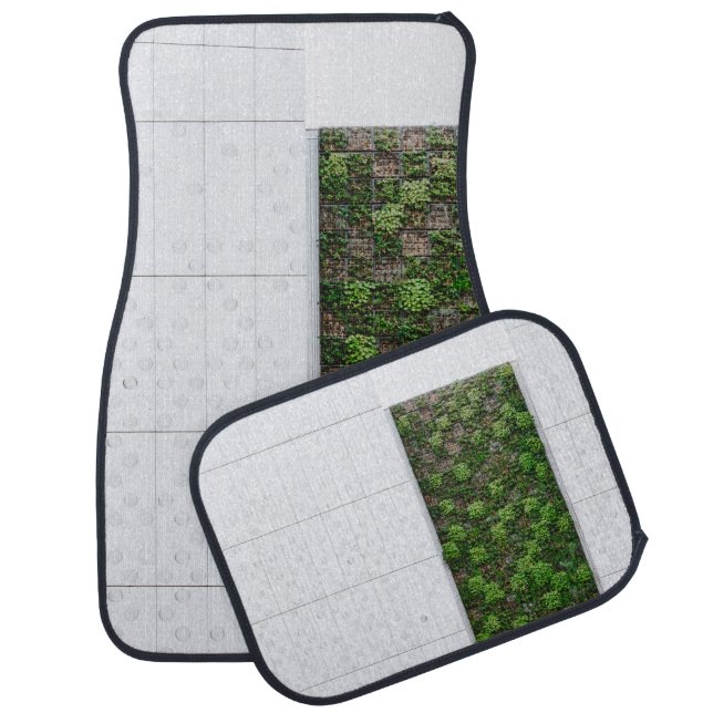 Green grass car floor mat (Set)