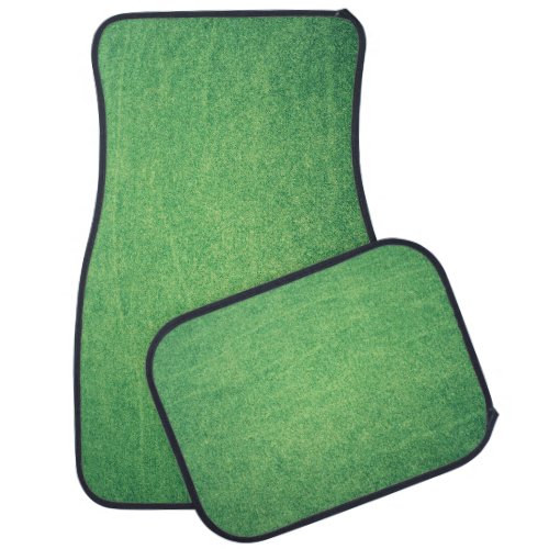 Green grass Car Floor Mats Full Set