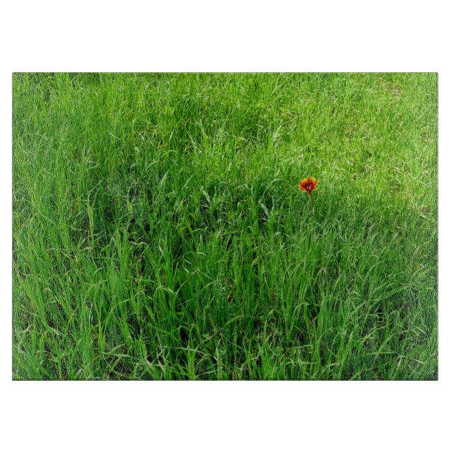 Green Grass Cutting Board (Front)