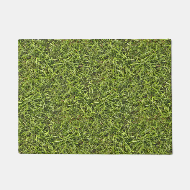 Green Grass Doormat Zazzle