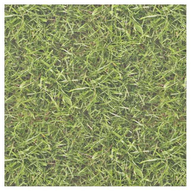 Green Grass Fabric (Close Up)