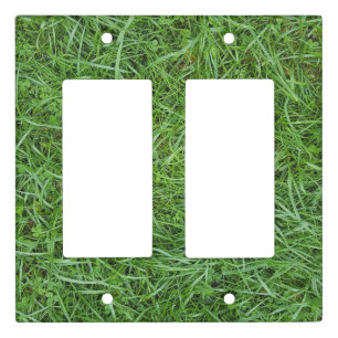 Green Grass Light Switch Cover