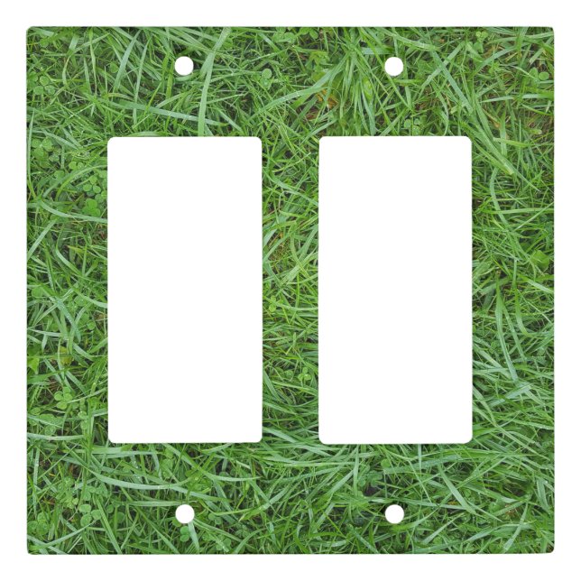 Green Grass Light Switch Cover (Front)
