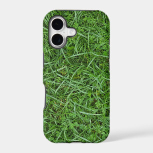 Green Grass Macro iPhone 17 Case