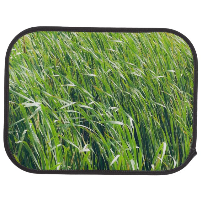 Green Grass Nature Car Floor Mat (Rear)