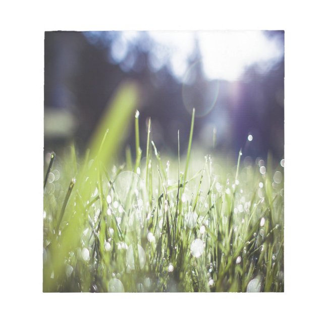 Green Grass Notepad (Front)