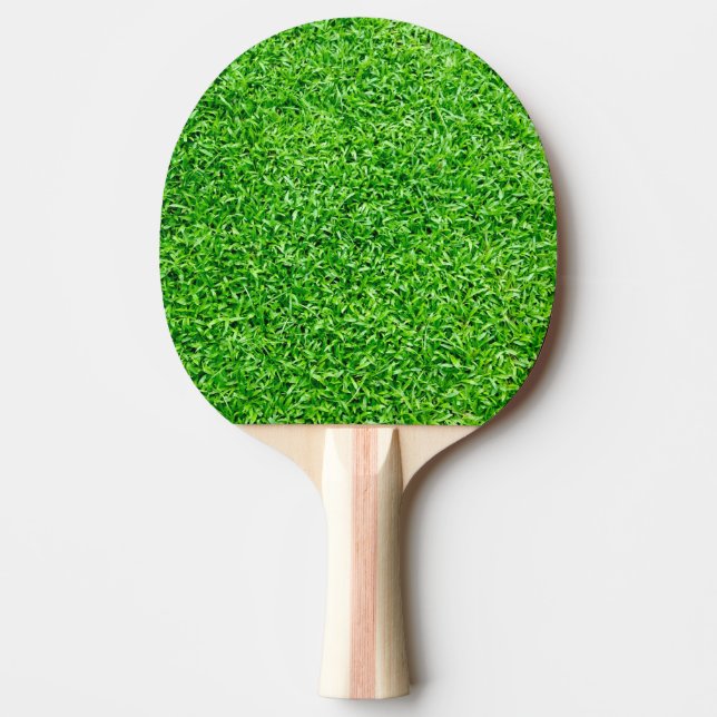 Green grass ping pong paddle (Front)