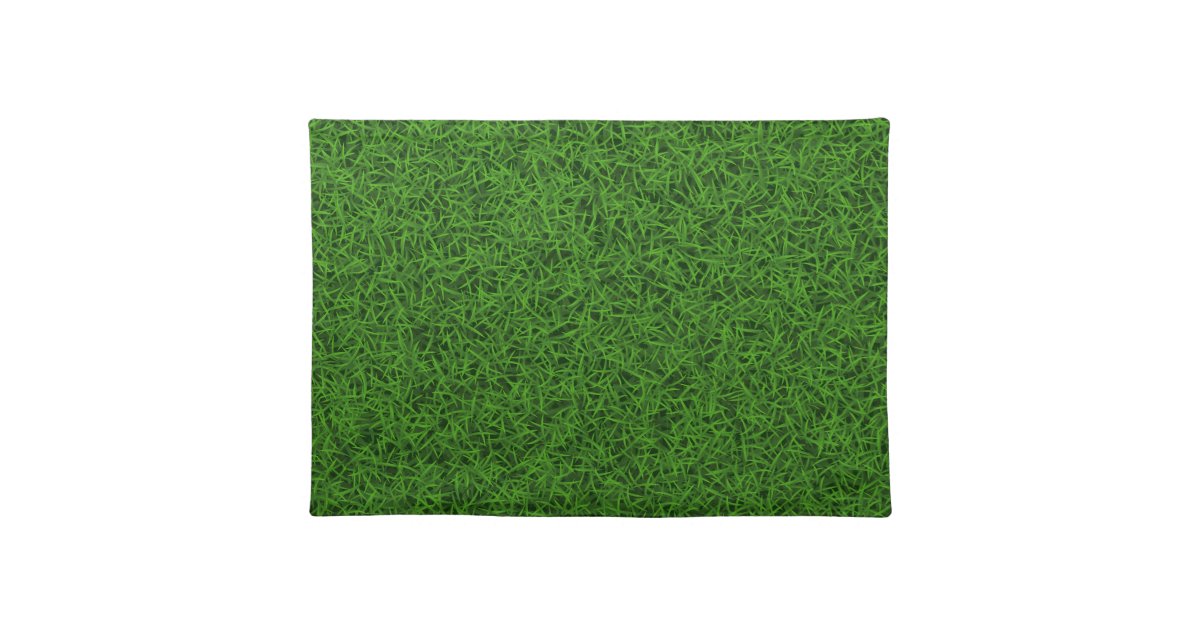Green Grass Placemat Zazzle