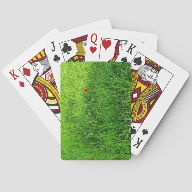 Green Grass Poker Cards (Back)