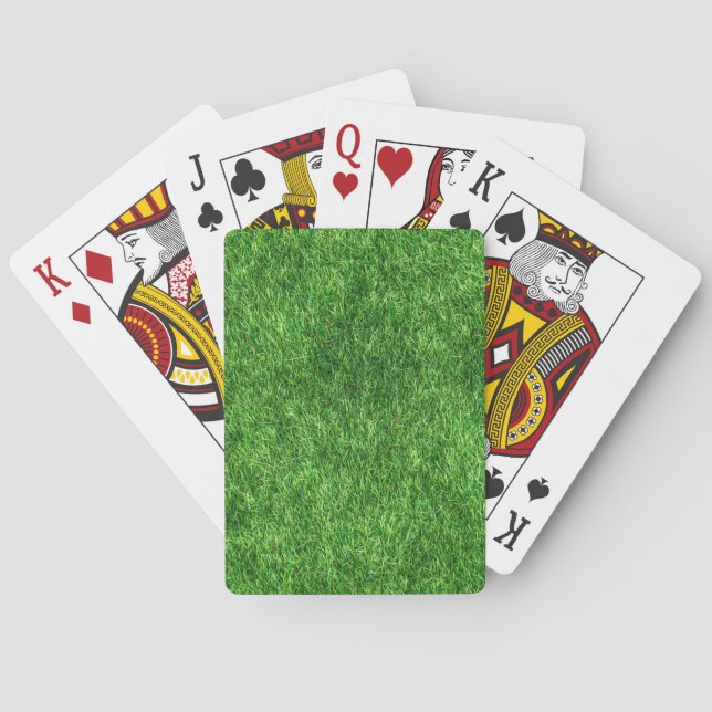 Green Grass Poker Cards (Back)