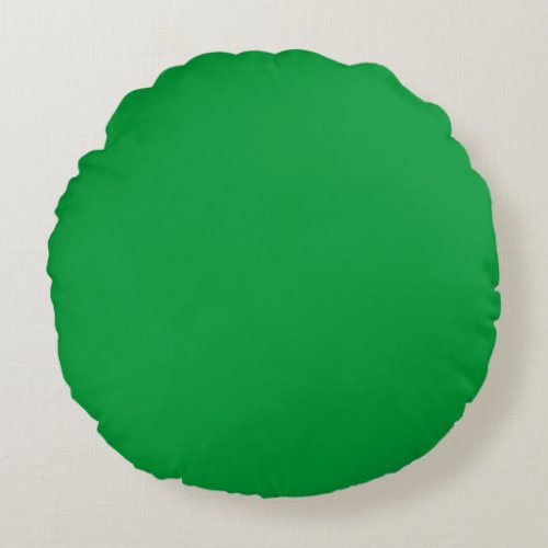 Green Grass Round Pillow