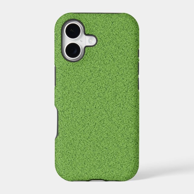 Green grass texture iphone case (Back)