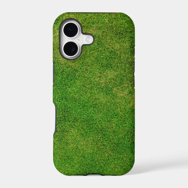Green Grass Texture Iphone Case (Back)