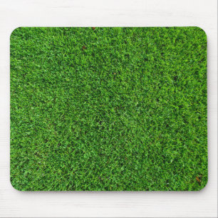 Green Grass Texture Mouse Pad