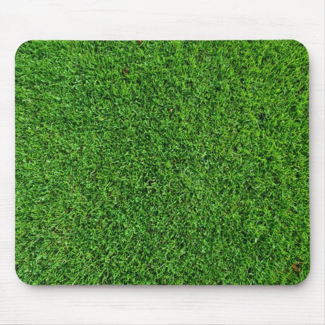 Green Grass Texture Mouse Pad (Front)