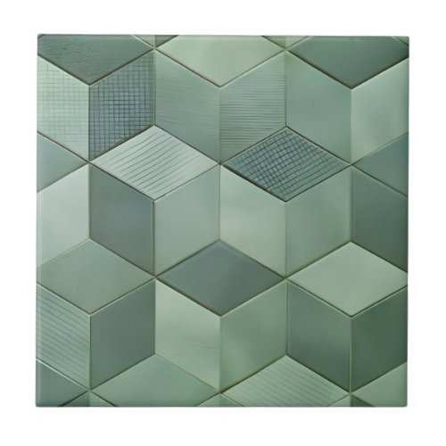 green grass tiles green cube