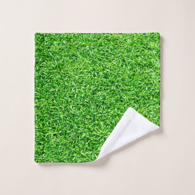 Green grass wash cloth (Wash Cloth)