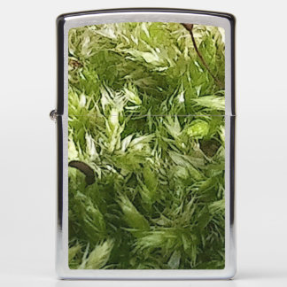 Green grass zippo lighter