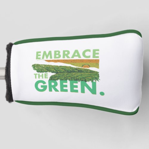 Green Gratitude Golf Head Cover