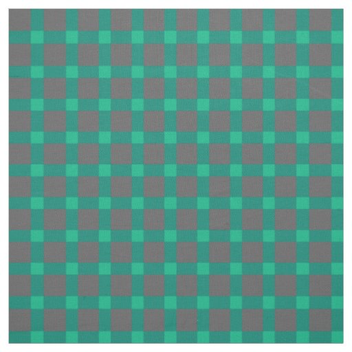 Green gray , plaid fabric