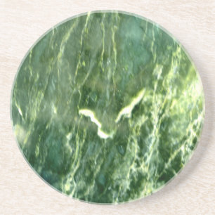 Green Green Alpi Marble Coaster