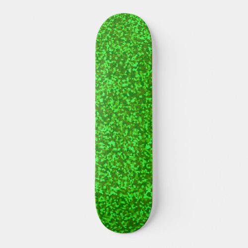 Green _ Green Glittery _  Green Glitter Skateboard