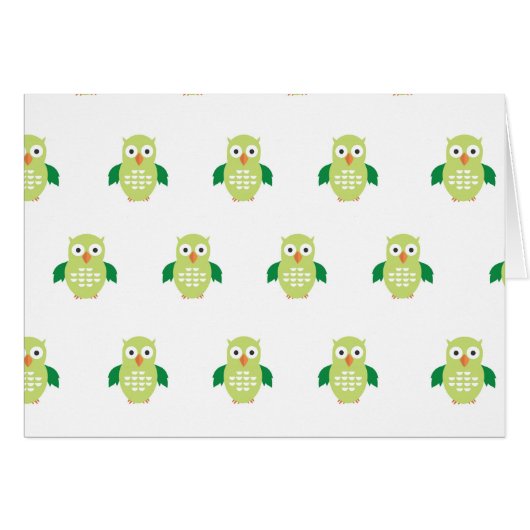 Green & Green Owl (Front Horizontal)