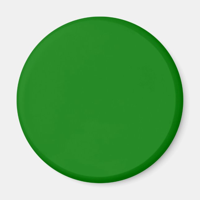 GREEN GREEN (solid color) ~ Magnet (Front)