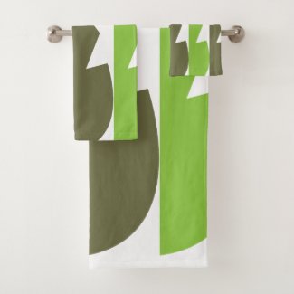 Green Grey Abstract Modern Pattern
